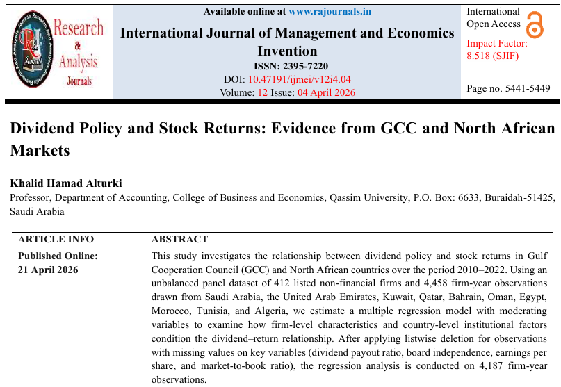 Vol. 12 No. 4 (2026): VOLUME 12 ISSUE 04 | International Journal Of ...